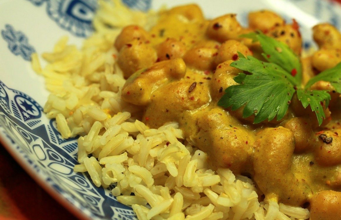 Indyjska Ciecierzyca w Sosie Curry fot. 1