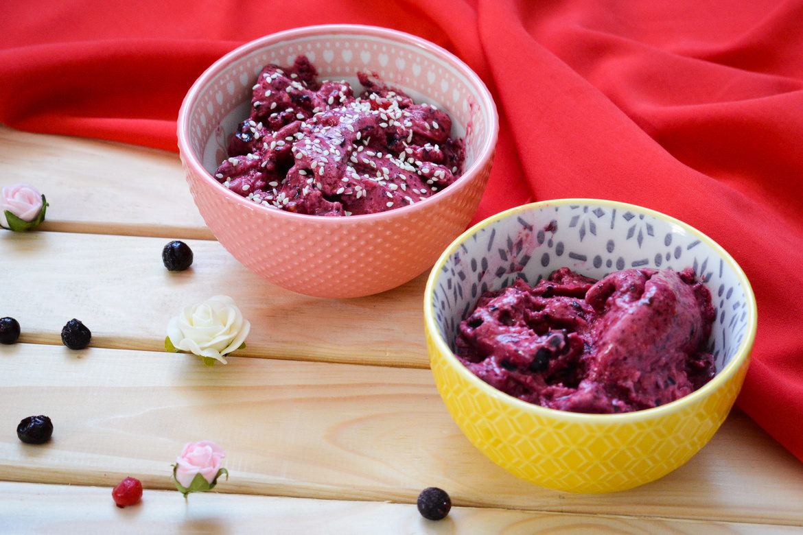 Domowe lody z owoców leśnych 1