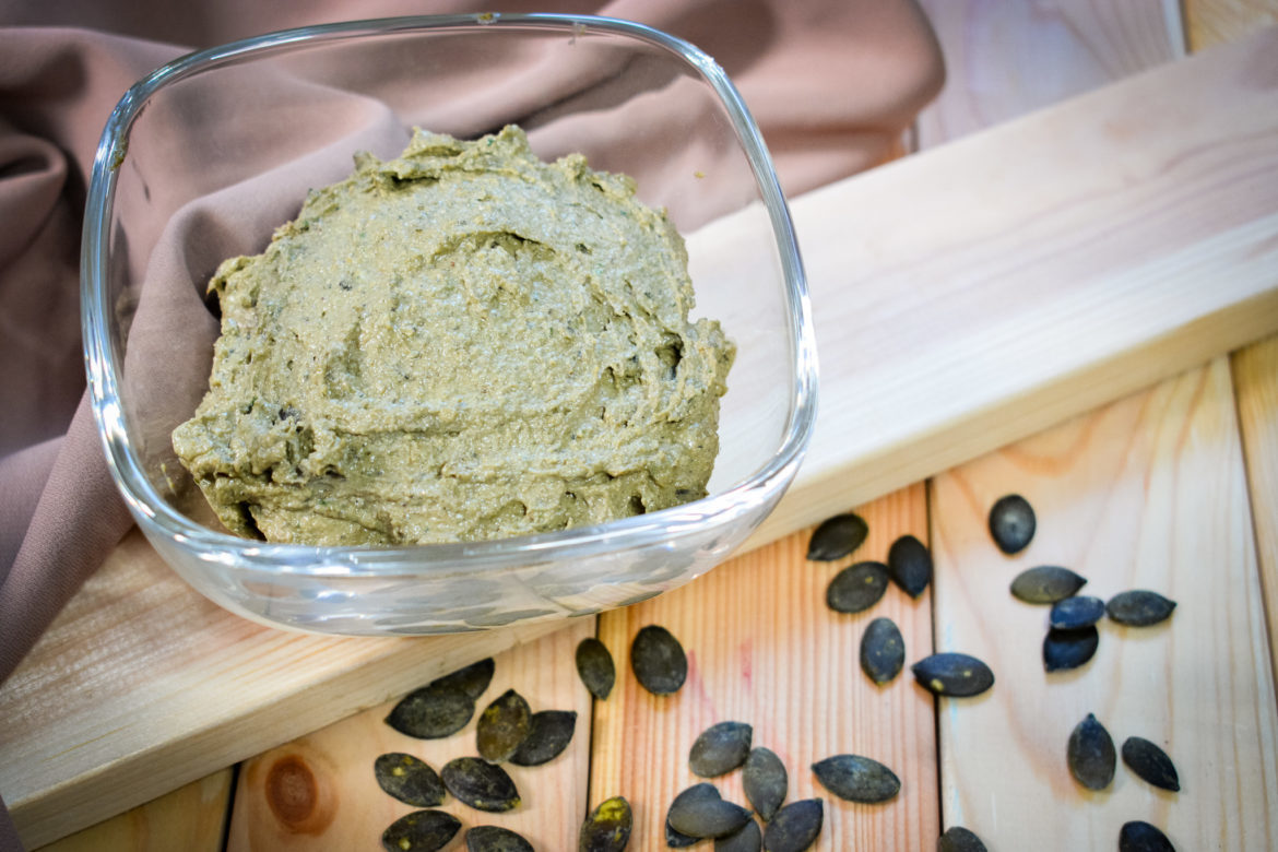 Pasta kanapkowa z pestek dyni 1