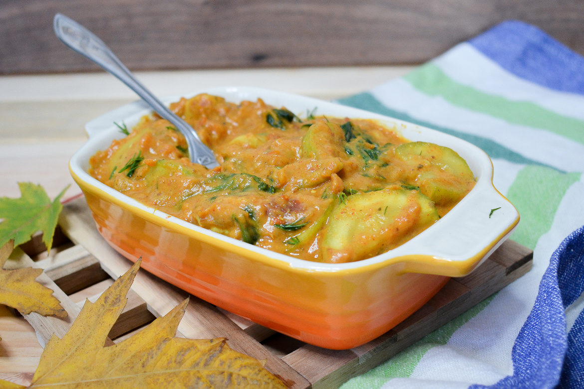 Indyk w kremowym sosie z batatem 1